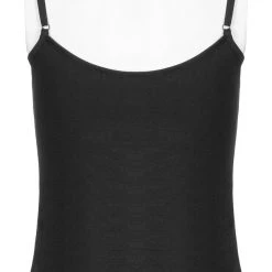 Punk Rave Women's Stuff Cutout Mesh Splice Skull Tank Top