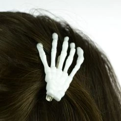 Poizen Industries Bone Hair Clip - White Accessories