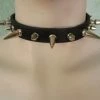 Ape Leather Chokers And Collars Choker With Long And Short Spikes 1 Ape Leather Chokers And Collars Choker With Long And Short Spikes