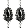 ReStyle Bat Earrings Silver Jewelry
