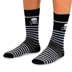 TeeHee Gift Ideas Skulls And Stripes Unisex Socks 13 TeeHee Gift Ideas Skulls And Stripes Unisex Socks