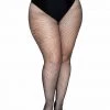 Leg Avenue Stockings & Leggings Backseam Fishnet Pantyhose -Black Plus Size 1 Leg Avenue Stockings & Leggings Backseam Fishnet Pantyhose -Black Plus Size