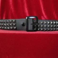 Ape Leather Leather Three Row Pyramid Belt 9 Ape Leather Leather Three Row Pyramid Belt