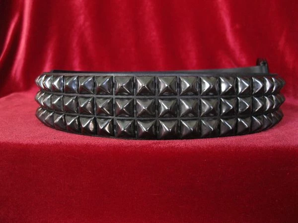 Ape Leather Leather Three Row Pyramid Belt 7 Ape Leather Leather Three Row Pyramid Belt