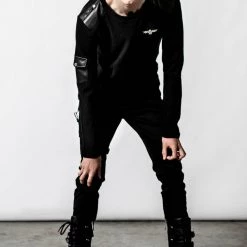 Killstar Men's Stuff At Ease Long Sleeve Top 19 Killstar Men's Stuff At Ease Long Sleeve Top