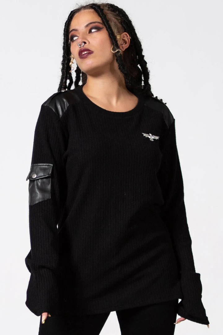 Killstar Men's Stuff At Ease Long Sleeve Top 9 Killstar Men's Stuff At Ease Long Sleeve Top