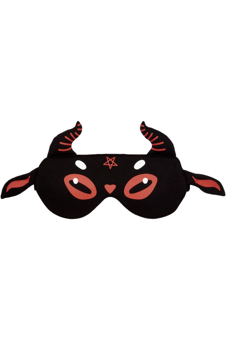 Killstar Baphomet Sleep Mask 4 Killstar Baphomet Sleep Mask