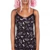 Killstar Batty Night Dress Women's Stuff