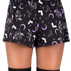 Killstar Batty Sleep Shorts Women's Stuff