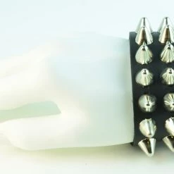 Funk Plus UK77 3-Row Large Conehead Wristband