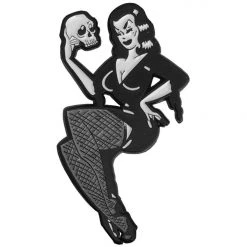Kreepsville666 Vampira Skull Enamel Pin Pins