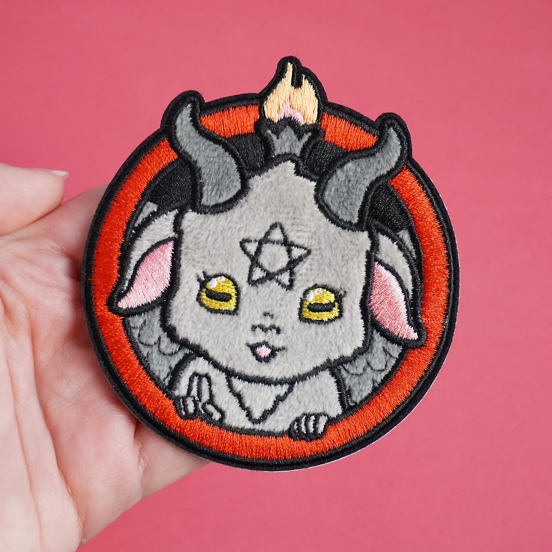 LuxCups Creative Patches Baphomet Patch 6 LuxCups Creative Patches Baphomet Patch