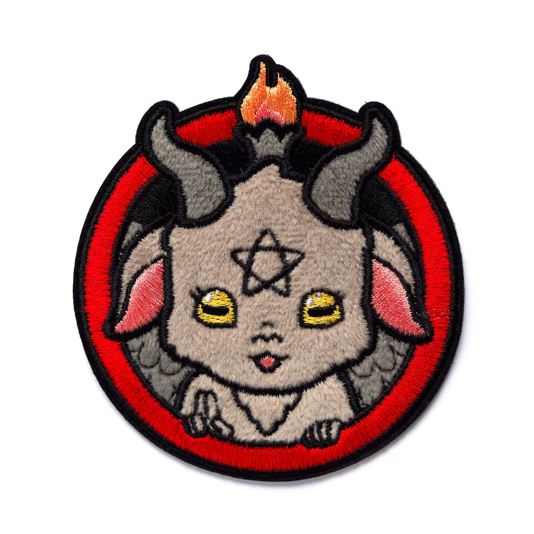 LuxCups Creative Patches Baphomet Patch 3 LuxCups Creative Patches Baphomet Patch