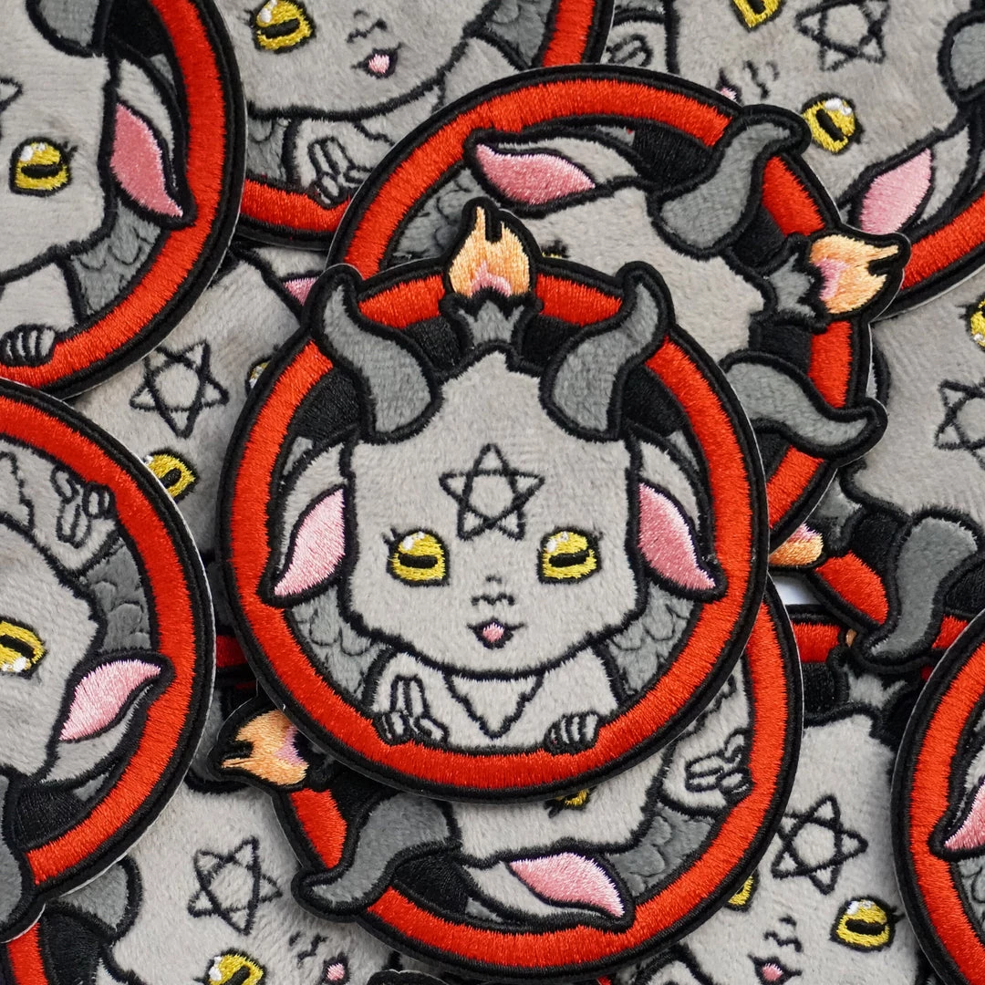 LuxCups Creative Patches Baphomet Patch 4 LuxCups Creative Patches Baphomet Patch