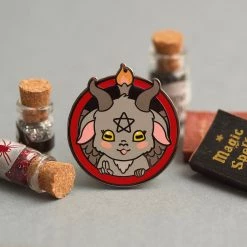 LuxCups Creative Baphomet Enamel Pin Pins