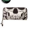 Banned Black Skull Face Wallet
