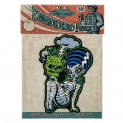 Retro-a-go-go Bride Of Frankenstein Embroidered Patch Patches