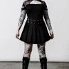 Killstar Captive Spirit Mini Skirt Women's Stuff 2 Killstar Captive Spirit Mini Skirt Women's Stuff