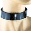 Funk Plus Plain Black Vinyl Choker - 3/4" 2 Funk Plus Plain Black Vinyl Choker - 3/4"