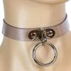 Funk Plus Men's Stuff Clear Choker With Loop And Ring – Vinyl