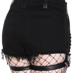 Killstar Women's Stuff Contraband Denim Shorts