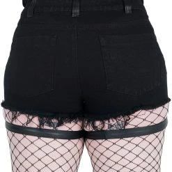 Killstar Women's Stuff Contraband Denim Shorts