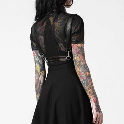 Killstar Women's Stuff Cosmic Katy Suspender Dress