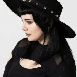 Killstar Cross My Mind Brim Hat Accessories