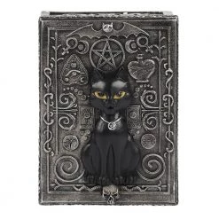 Gothic Gifts Gothic Black Cat Resin Storage Box Gift Ideas