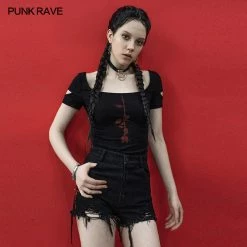 Punk Rave Women's Stuff Bramble Roses T-Shirt