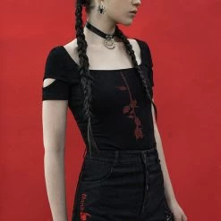 Punk Rave Women's Stuff Bramble Roses T-Shirt