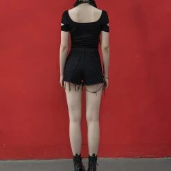 Punk Rave Women's Stuff Bramble Roses T-Shirt 16 Punk Rave Women's Stuff Bramble Roses T-Shirt