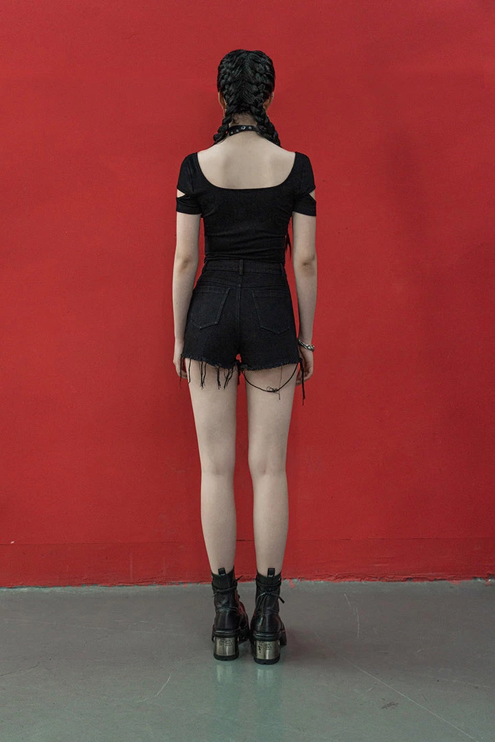 Punk Rave Women's Stuff Bramble Roses T-Shirt 6 Punk Rave Women's Stuff Bramble Roses T-Shirt