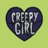 Extreme Largeness Gift Ideas Creepy Girl Patch