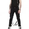 Lip Service Men's Stuff Cross Strap Stretch Jeans