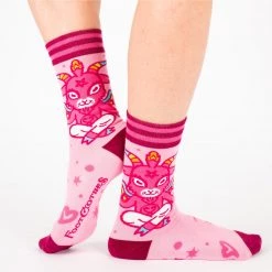 FootClothes Cute Baphomet Socks