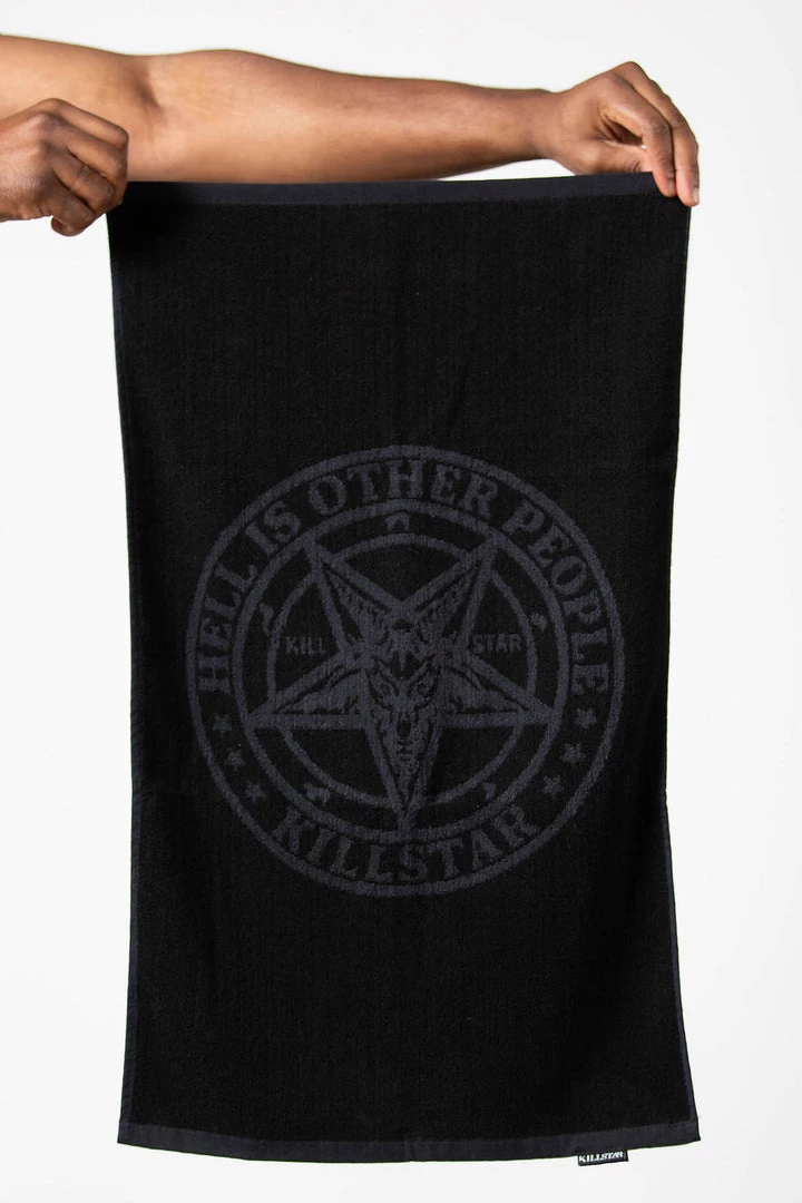 Killstar Don't Care Towel 3 Killstar Don't Care Towel