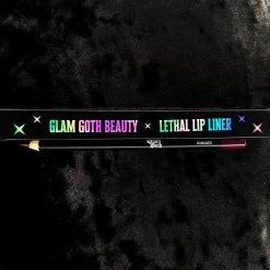 Glam Goth Beauty Damaged - Matte Plum Pencil Liner Hair And Makeup