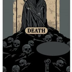 FootClothes Death Tarot Card Socks Men's Stuff