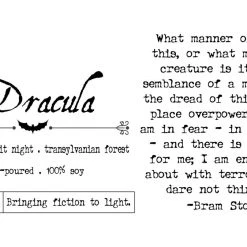 Get Fictional Gift Ideas Dracula - Wax Melt