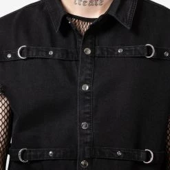 Killstar Ervin Button-Up Vest Men's Stuff