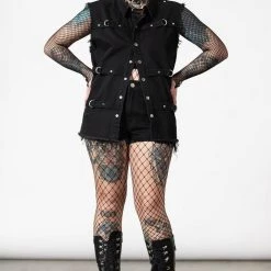 Killstar Ervin Button-Up Vest Men's Stuff