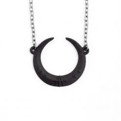 Rogue And Wolf Eclipse Necklace In Black Jewelry