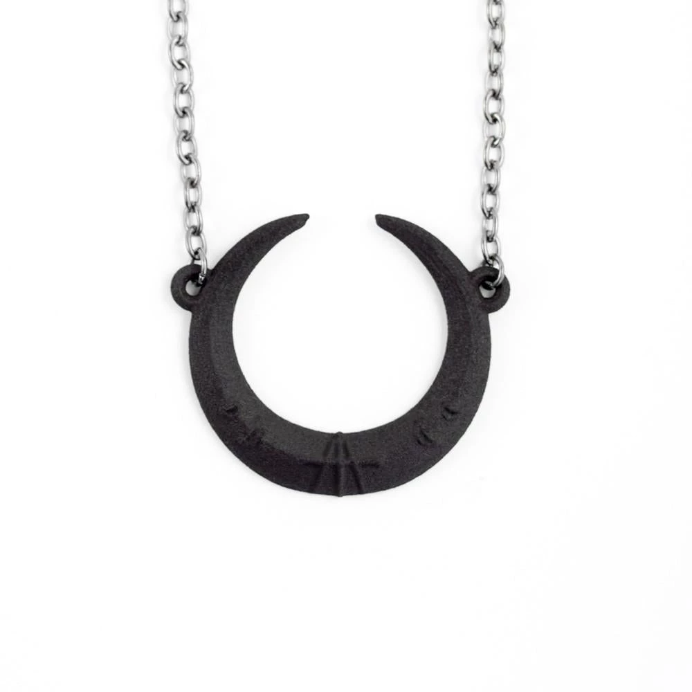 Rogue And Wolf Eclipse Necklace In Black Jewelry 3 Rogue And Wolf Eclipse Necklace In Black Jewelry