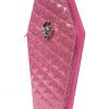 Lux De Ville Bags & Backpacks Elvira Coffin Wallet Clutch Bubbly Pink Sparkle