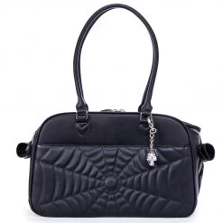 Lux De Ville Bags & Backpacks Elvira Lux Pet Carrier Black Matte Web