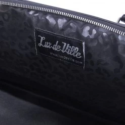 Lux De Ville Bags & Backpacks Elvira Lux Pet Carrier Black Matte Web