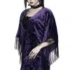 Killstar Women's Stuff Fang Velvet Kimono