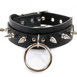 Funk Plus SPIKE SUB BONDAGE CHOKER - Vegan Chokers And Collars