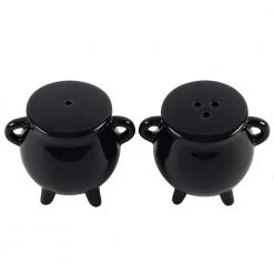 Gothic Gifts Cauldron Cruet Set